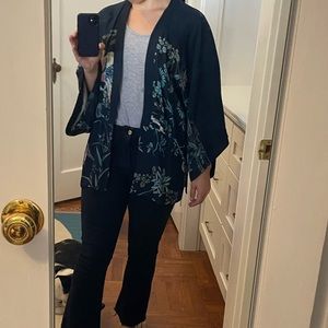 Mulberry Silk Kimono from Zara